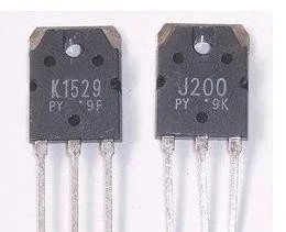 1 пара 2SK1529 2SJ200 (1шт K1529 + 1шт J200) TO-3P В наличии