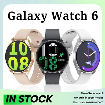 2023 Смарт-часы Мужские Женские Для Samsung Galaxy watch 6 Smartwatch Мужские BT Call Водонепроницаемые 1,5-дюймовые Часы с Экраном для Android IOS