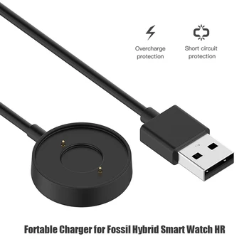 3-футовый USB-кабель для зарядного устройства для смарт-часов Fossil Hybrid HR, шнур для быстрой зарядки