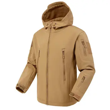 5XL 6XL Мужская тактическая походная куртка с мягкой оболочкой из акульей кожи, ветрозащитная, водонепроницаемая, с капюшоном, тепловая, военно-полевая, тактическая куртка, брюки