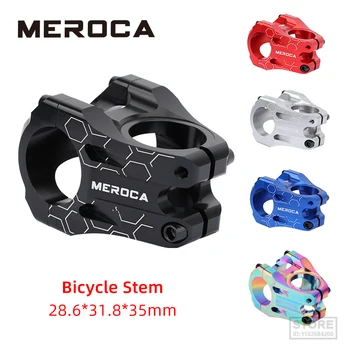 MEROCA CNC Велосипедный Вынос Руля MTB Power Короткий 35 мм Мост Для Горного Велосипеда 31,8 Труба Сверхлегкий Велосипедный Вынос Стояка DH AM Enduro