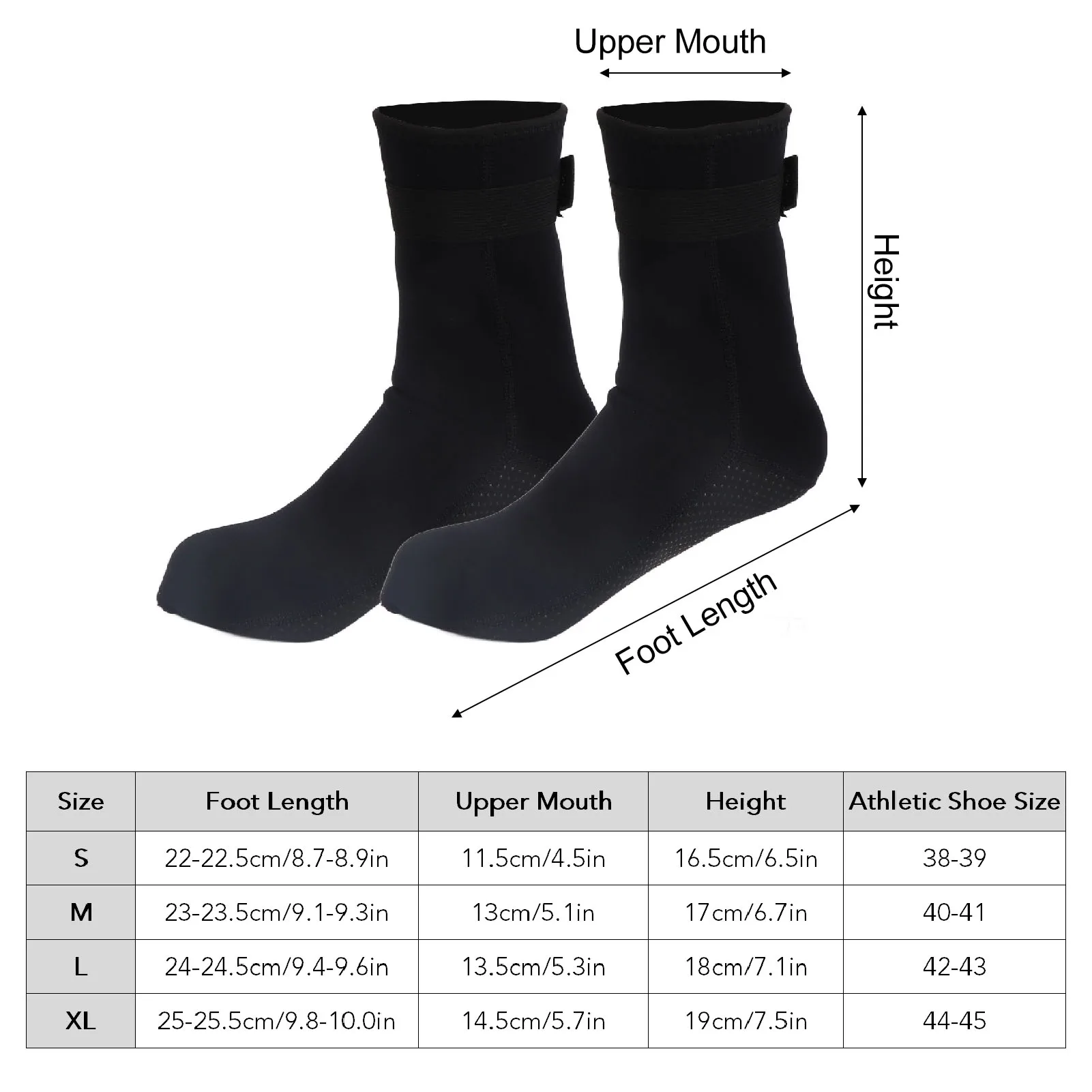 3 мм Неопреновые Носки Для Дайвинга Защитные Водонепроницаемые Быстросохнущие Носки для Серфинга Высокоэластичные для Плавания для Глубокого Дайвинга для Женщин5