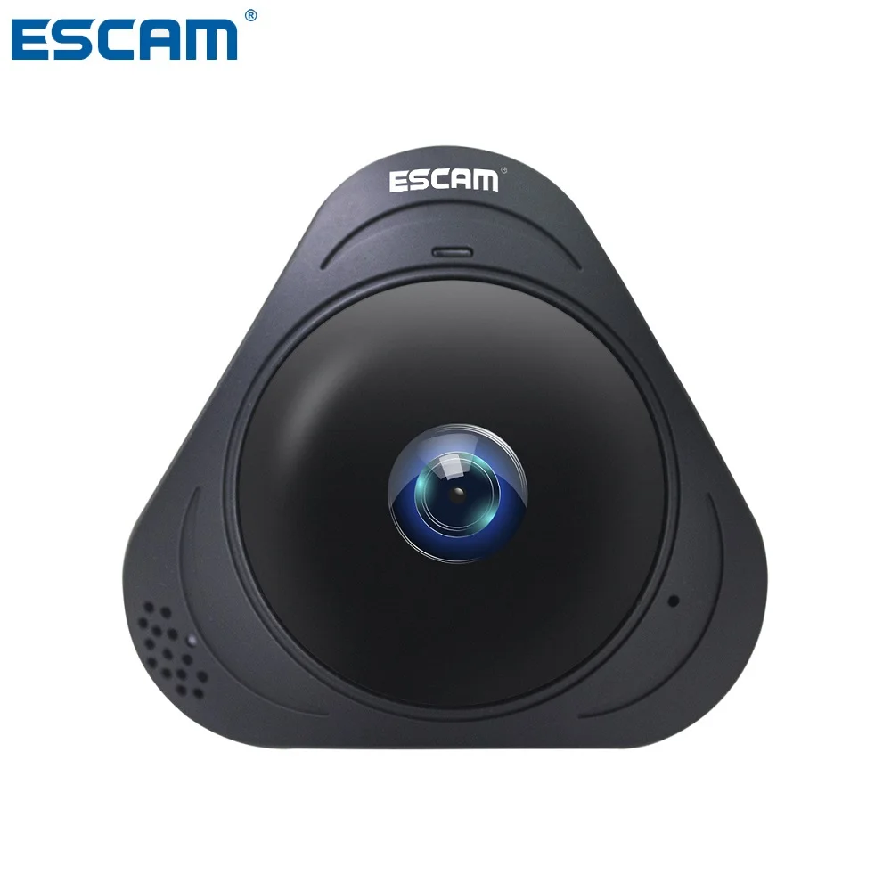 ESCAM Q8 HD 960P 1.3MP Панорамный Монитор 360 Градусов Fisheye WIFI ИК Инфракрасная Камера VR Камера С Двусторонним Аудио Продается2
