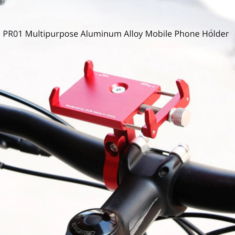 GUB PLUS 21 Держатель для телефона для мотоцикла и велосипеда из алюминиевого сплава, подставка для велосипедного телефона, регулируемая для руля 22,2-31,8 мм0