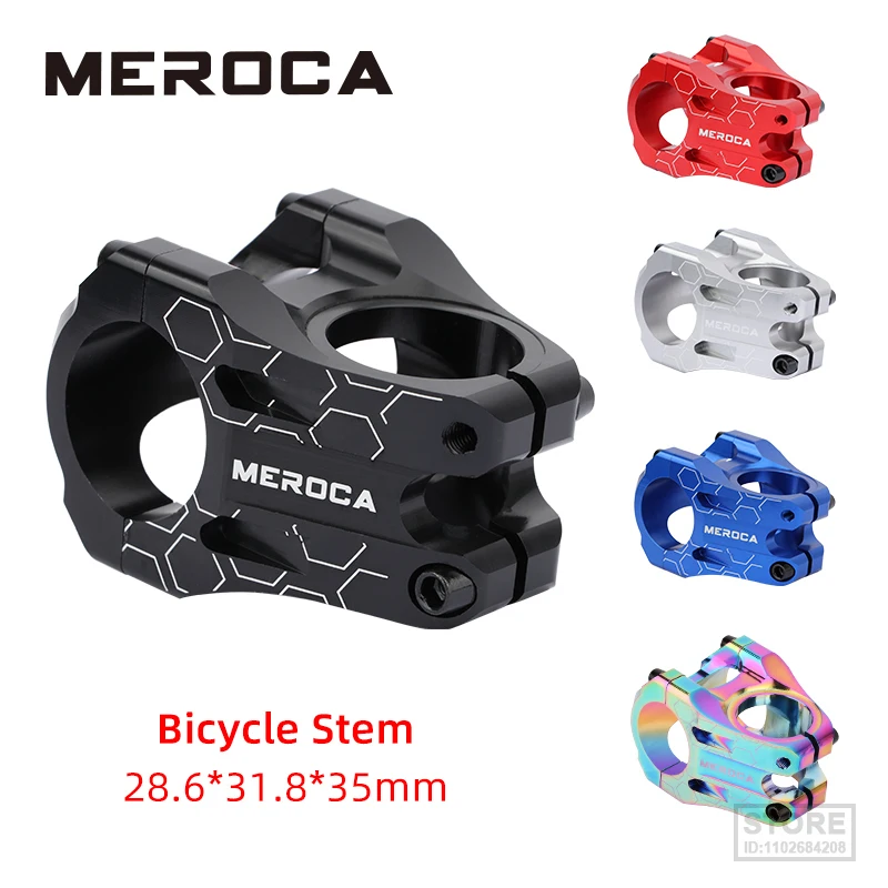 MEROCA CNC Велосипедный Вынос Руля MTB Power Короткий 35 мм Мост Для Горного Велосипеда 31,8 Труба Сверхлегкий Велосипедный Вынос Стояка DH AM Enduro0