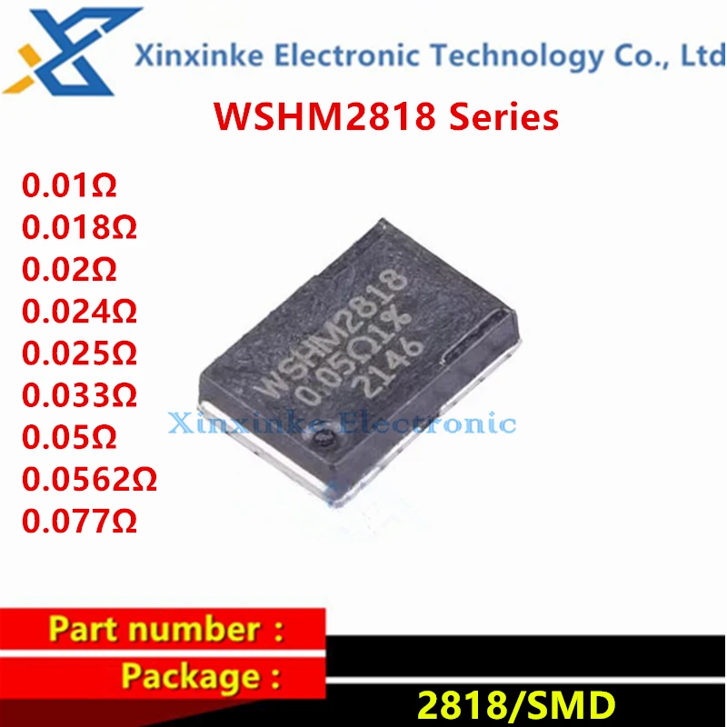 WSHM2818R 0,01 Ом ~ 0,08 Ом 75 ppm 7 Вт 6 Вт 1% 2818 Токоизмерительных резисторов SMD .01 ом 7 ватт 0,02 R 0,024R 0,077R 0,07 R 0,056 R 0,033 ом0