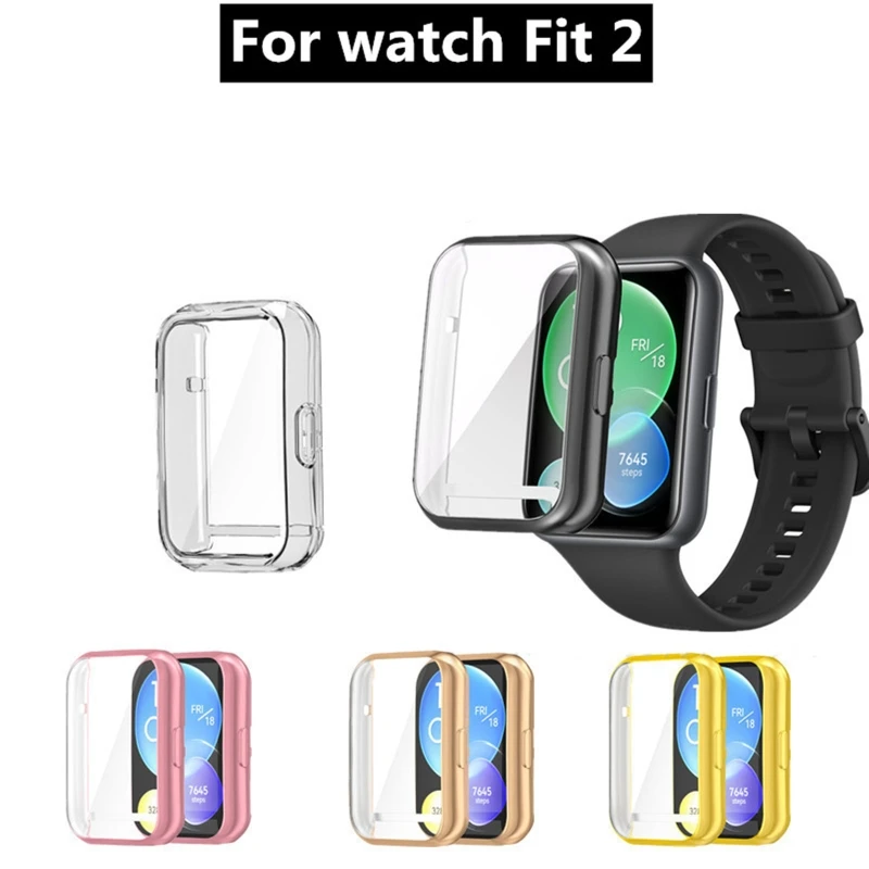 Защитный чехол для ударопрочных часов Fram Huawei Watch FIT2, устойчивых к царапинам4