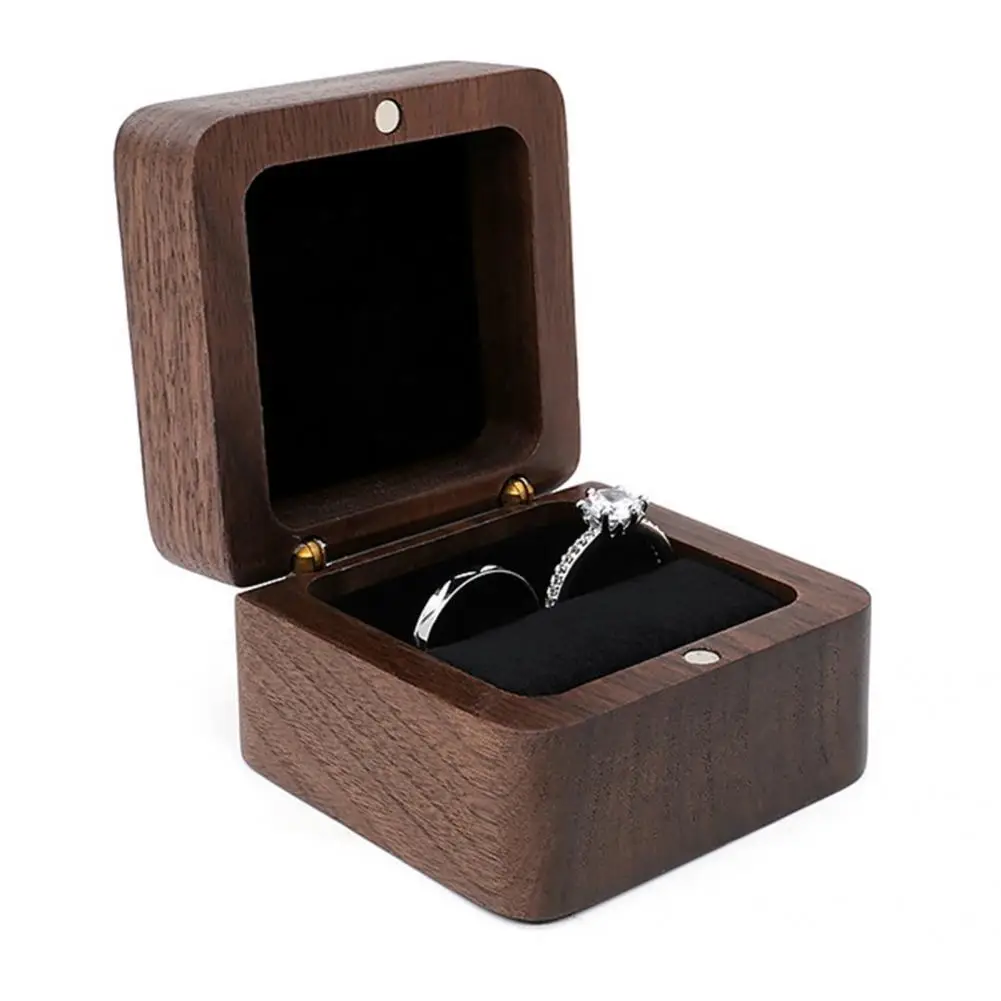 Коробка для сережек, экологичный Легкий портативный Антикварный кулон, коробка для колец, Коробка для ожерелья на День рождения0