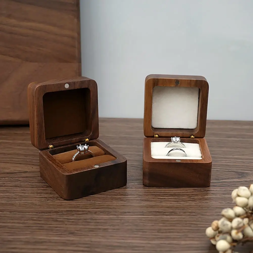 Коробка для сережек, экологичный Легкий портативный Антикварный кулон, коробка для колец, Коробка для ожерелья на День рождения1