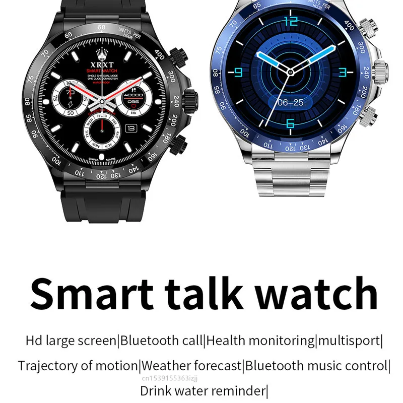 Смарт-часы X11, мужские наручные часы из нержавеющей стали, Bluetooth-вызов, мониторинг здоровья, искусственный интеллект, Голосовой спортивный фитнес-трекер, мужские умные часы1