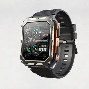 Водонепроницаемые уличные умные часы с подсчетом шагов C20pro Bluetooth: идеальный фитнес-компаньон для искателей приключений