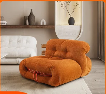 Диван для гостиной, комплект диванов в скандинавском стиле из искусственного бархата, креативный дизайн в виде гиппопотама, легкий роскошный, ленивый и минималистичный диван