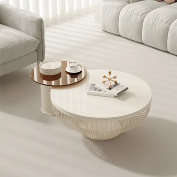 Дизайнерское Украшение журнального столика в скандинавском стиле в гостиной Журнальный столик в форме Камня Роскошные Современные Muebles Hogar Мебель для дома