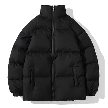 Женская зимняя куртка с разборчивым воротником-стойкой, плотное подростковое женское пальто, повседневные свободные парки оверсайз, женская зимняя куртка