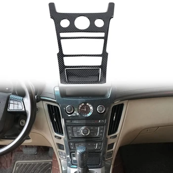 Замена крышки кнопки приборной панели центрального управления автомобиля для Cadillac CTS 2008-2013 ABS из углеродного волокна
