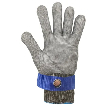 защитные рабочие перчатки из нержавеющей стальной проволоки, устойчивые к порезам, 1 шт., Прочные, для измельчения, для очистки устриц, для чистки кухонного мясника