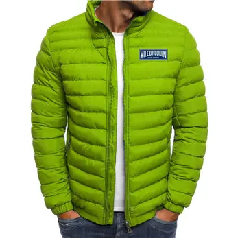 Зимняя куртка Vilebrequin, мужская теплая парка со стоячим воротником, Уличная мода, мужской пуховик, легкое пальто для переноски на открытом воздухе.