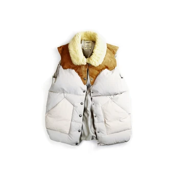 Модное пальто с наполнителем из белого гусиного пуха в стиле пэчворк 2023ss, Винтажная теплая мужская куртка Y2K, уличная одежда, ветровка, пальто, одежда