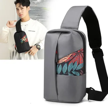 Мужская дорожная сумка-сундук, модный рюкзак через плечо, нейлоновая сумка через плечо, водонепроницаемая поясная сумка для мужчин, сумка-слинг, сумка-мессенджер