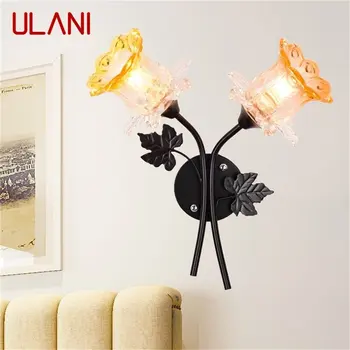 Настенные светильники ULANI Современные креативные светодиодные бра в форме цветка для дома, спальни