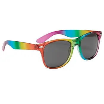 Оптовые солнцезащитные очки Rainbow Pride Унисекс с защитой от UV400, очки для ЛГБТ, Солнцезащитные очки оптом для взрослых, очки для вечеринок для подростков