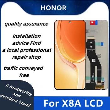 Оригинал для Honor X8A ЖК-дисплей с сенсорным экраном, дигитайзер в сборе, 6,7 