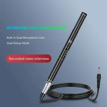 Профессиональный конденсаторный микрофон для записи интервью на Youtube Live Mic для DSLR