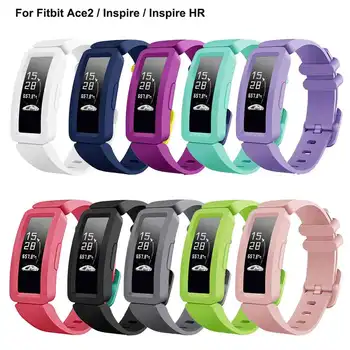 Силиконовый Спортивный ремешок Для часов Fitbit Ace 2, Сменный Ремешок для часов Fitbit Inspire 2 /Вдохновлять/ Inspire HR /Ace 2