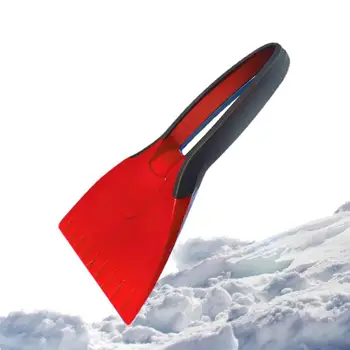 Скребок для льда, противоскользящая и прочная мини-автомобильная лопата для уборки снега, инструмент для уборки зимнего снега, скребки для льда на лобовом стекле автомобиля