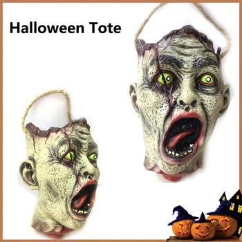 Сумка-тоут на Хэллоуин, зомби-монстры, сумка для конфет, вечеринка Фестиваля призраков, декор для счастливого дня для детей, аксессуары для подарочных пакетов