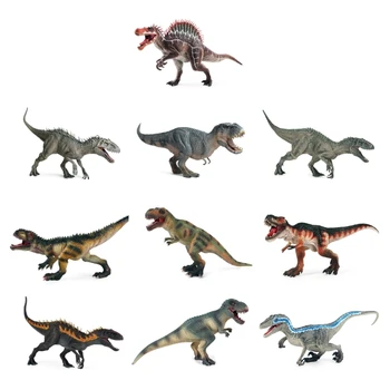 Уникальные реалистичные фигурки динозавров Eoraptor, игрушка-динозавр для детей 3-5 лет, мальчики и девочки, дети представляют реалистичного динозавра