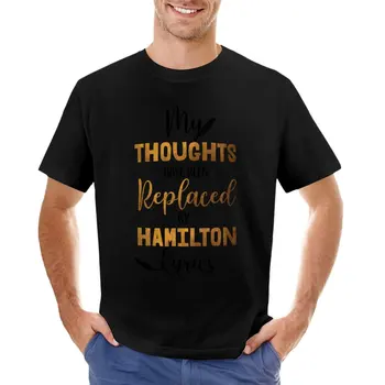 Футболка Hamilton - Musical theater, черная футболка, черные футболки, винтажная футболка, футболки на заказ, мужские футболки с графическим рисунком.