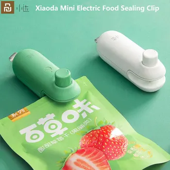 Электрические зажимы для запечатывания пищевых продуктов Youpin Xiaoda Mini, портативные зажимы для пакетов, бытовая машина, Термосвариватель, укупорочная машина, набор инструментов для распаковки пищевых продуктов